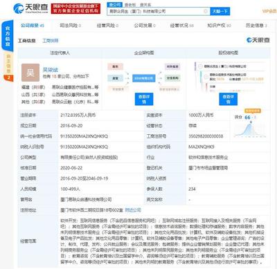 螞蟻集團(tuán)子公司入股易聯(lián)眾民生，加碼互聯(lián)網(wǎng)域名注冊(cè)服務(wù)業(yè)務(wù)